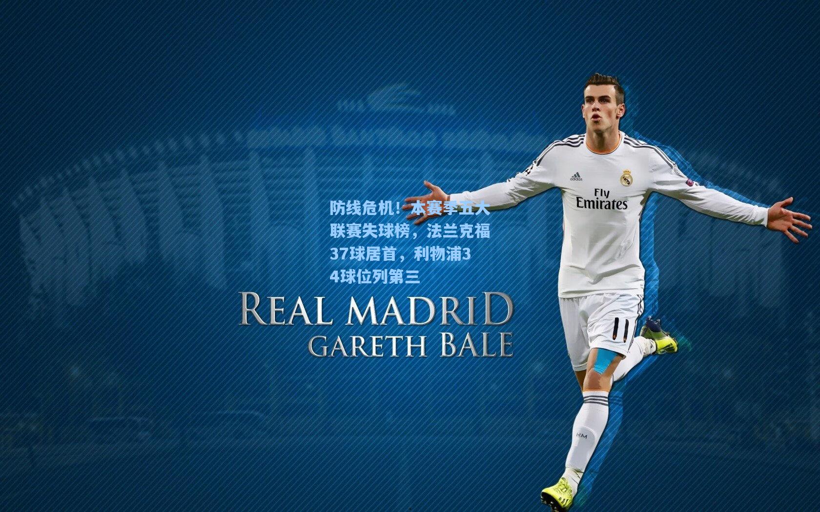 防线危机！本赛季五大联赛失球榜，法兰克福37球居首，利物浦34球位列第三